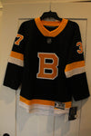 NHL Boston Bruins Youth L/XL "Bergeron" Premier Jersey