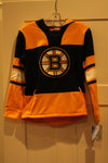 NHL Boston Bruins Youth Reebok Face Off Jersey Hoodie