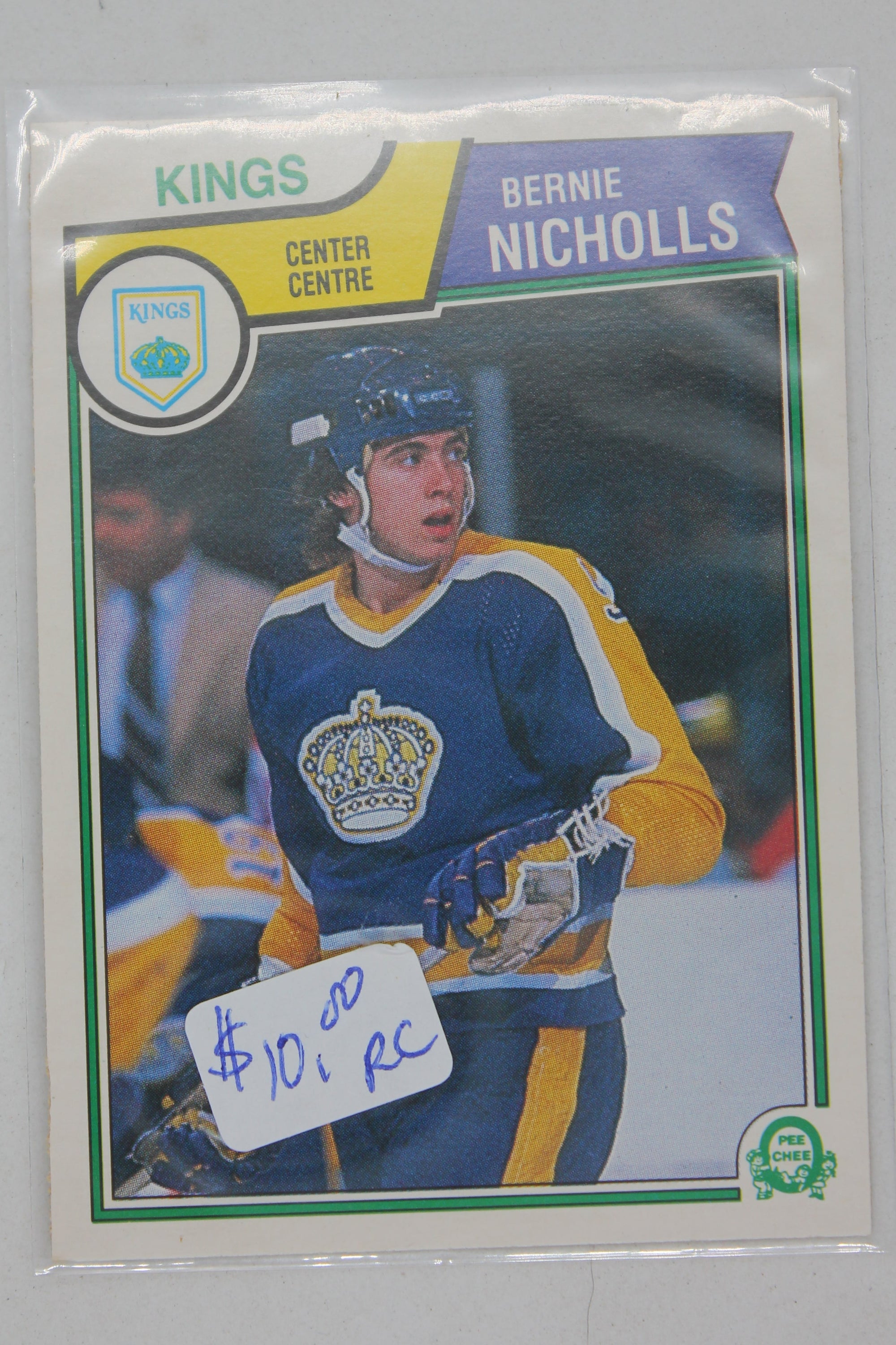 Bernie Nicholls 1983-84 O-Pee-Chee Rookie Card
