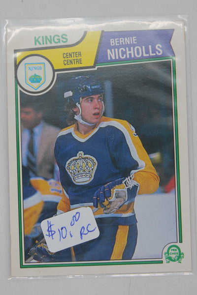 Bernie Nicholls 1983-84 O-Pee-Chee Rookie Card