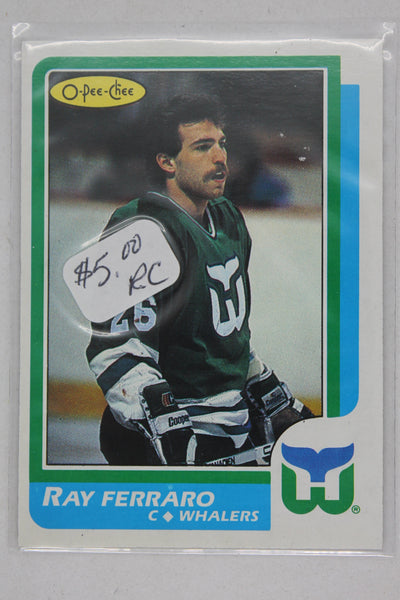 Ray Ferraro 1986-87 O-Pee-Chee Rookie Card