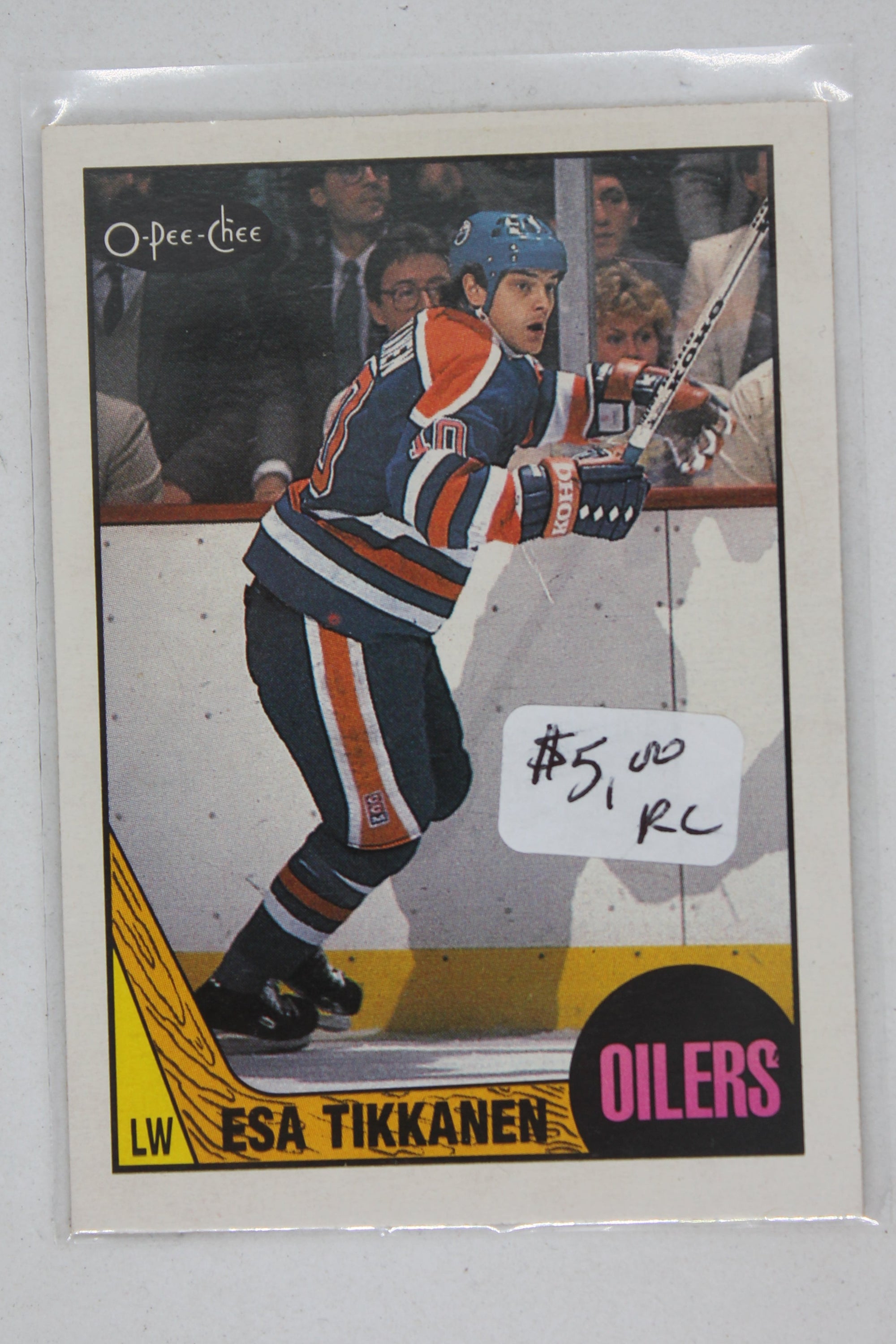 Esa Tikkanen 1987-88 O-Pee-Chee Rookie Card