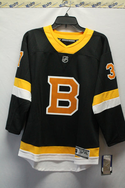 NHL Boston Bruins Youth L/XL "Bergeron" Premier Jersey