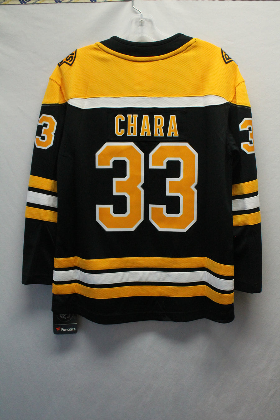 NHL Boston Bruins Youth Fanatics L/XL "Chara" Premier Jersey