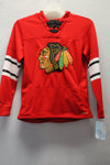 NHL Chicago Blackhawks Kids Reebok Face Off Jersey Hoodie