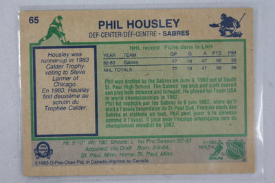Phil Housley 1983-84 O-Pee-Chee Rookie Card