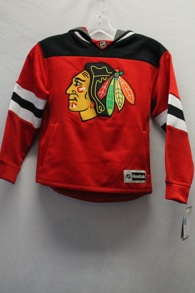 NHL Chicago Blackhawks Kids Reebok Face Off Hoodie