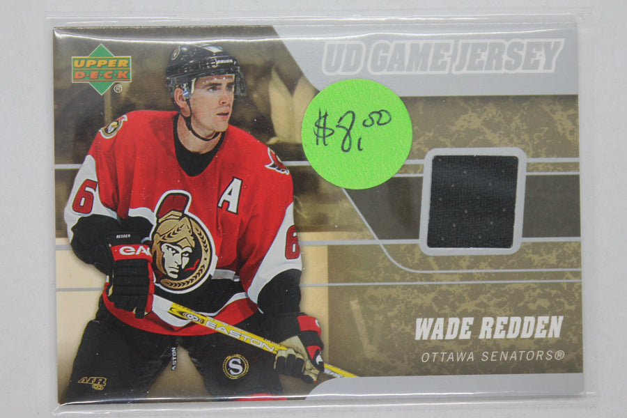 Wade Redden 2006-07 Upper Deck - UD Game Jersey #J-WR Jersey Card