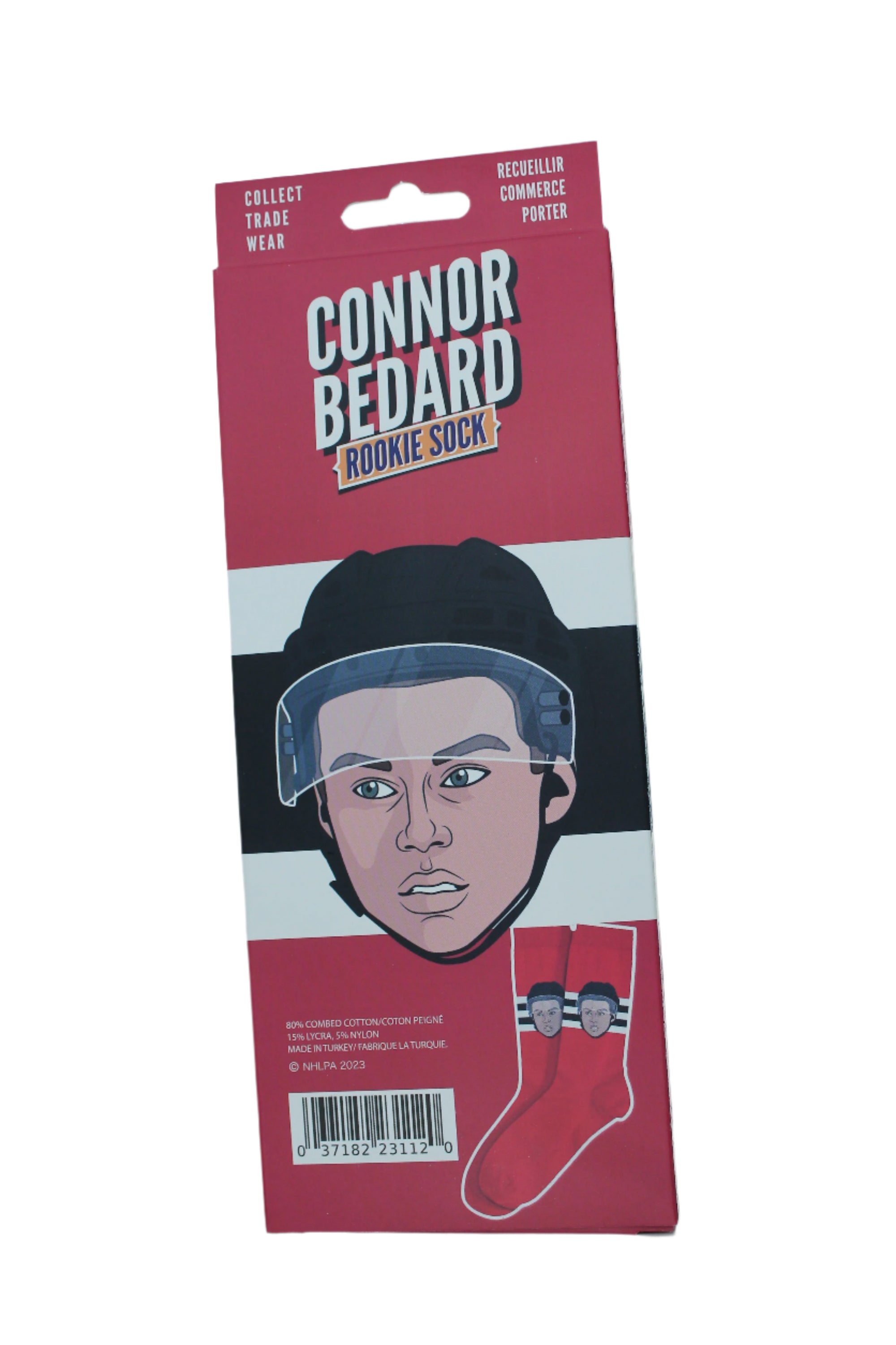 NHL Chicago Blackhawks Connor Bedard National Sockey League Rookie Socks