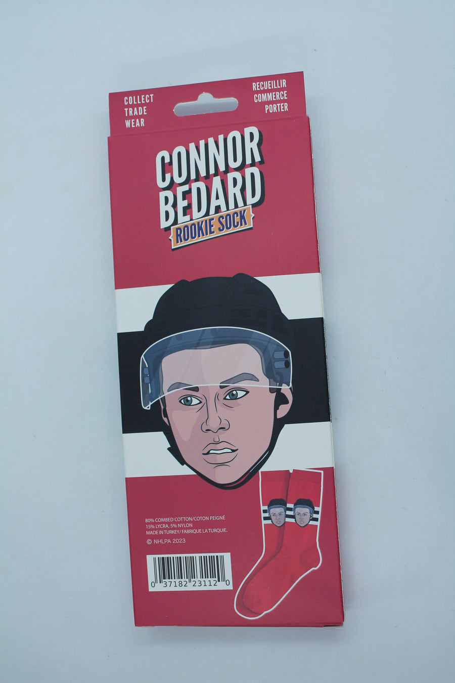 NHL Chicago Blackhawks Connor Bedard National Sockey League Rookie Socks