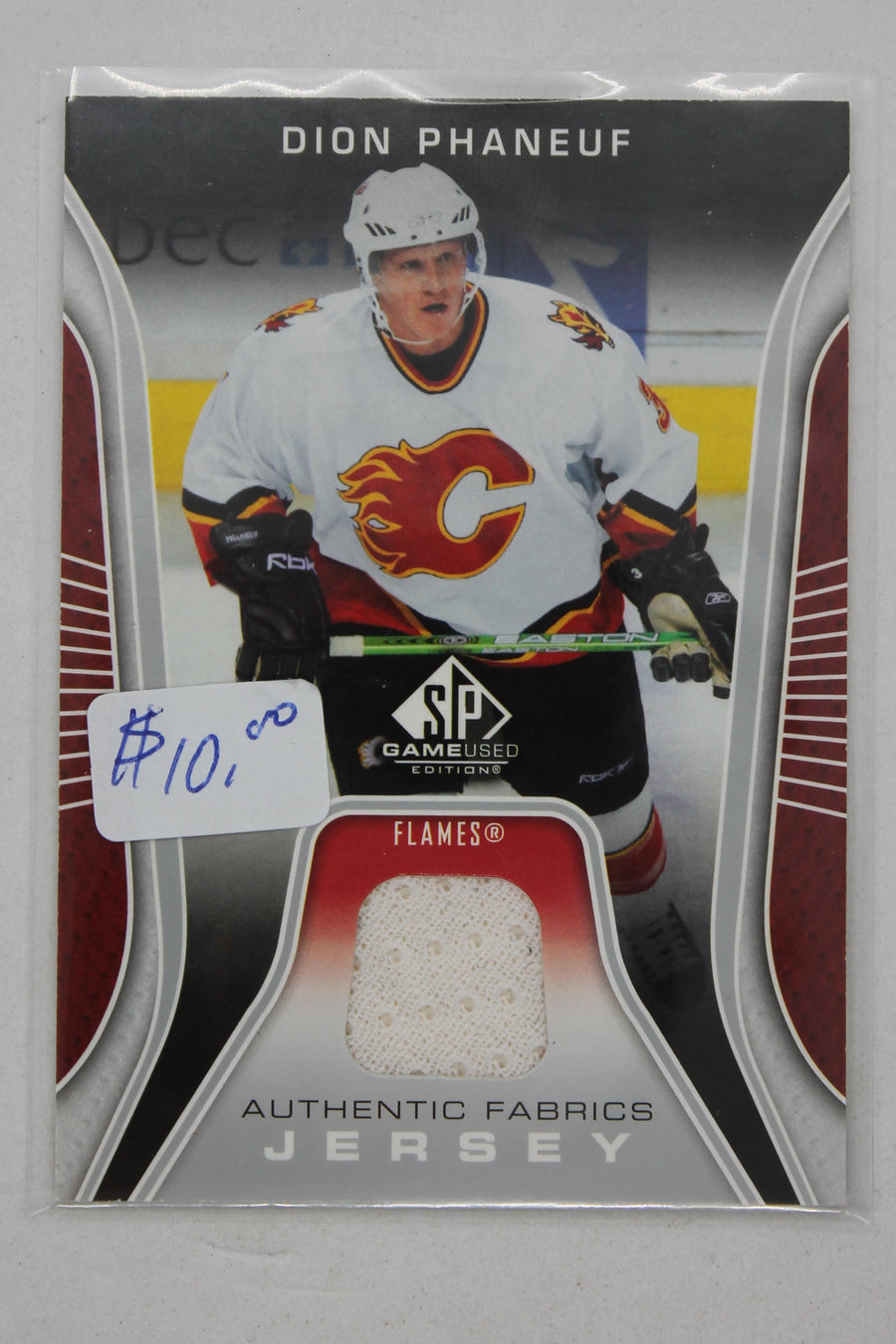 Dion Phaneuf 2006-07 SP Game Used Edition - Authentic Fabrics - Jersey #AF-DP Jersey Card