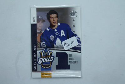 Mitch Marner 2020-21 Upper Deck SP Game Used - 2020 NHL All-Star Skills Fabrics 1st Year