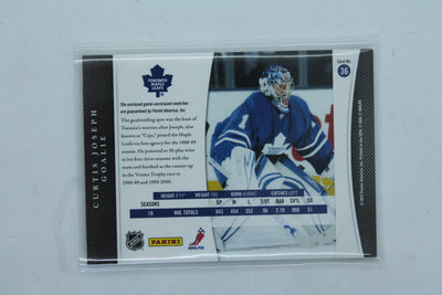 Curtis Joseph 2011-12 Panini Rookie Anthology - Luxury Suite #36 - Game-Used