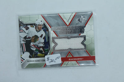 Patrick Kane 2020-21 SPx Extravagant Materials Jersey Card