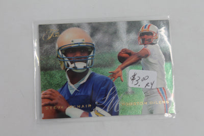 Steve McNair 1995 Flair Rookie Year