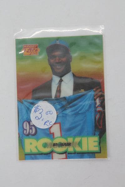 Steve McNair 1995 Sportflix Rookie Card