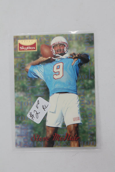 Steve McNair 1995 Skybox Premium Rookie Card