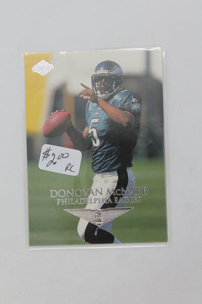 Donovan McNabb 1999 Collector's Edge 1st Place Rookie Card