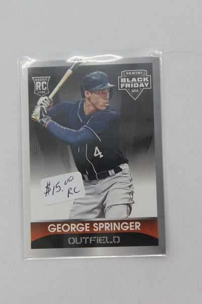 George Springer 2014 Panini Black Friday - #428/499 Rookie Card