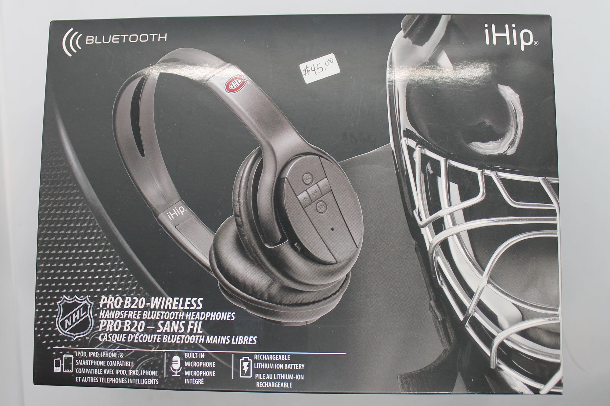 NHL Montreal Canadiens iHip Handsfree Bluetooth Headphones