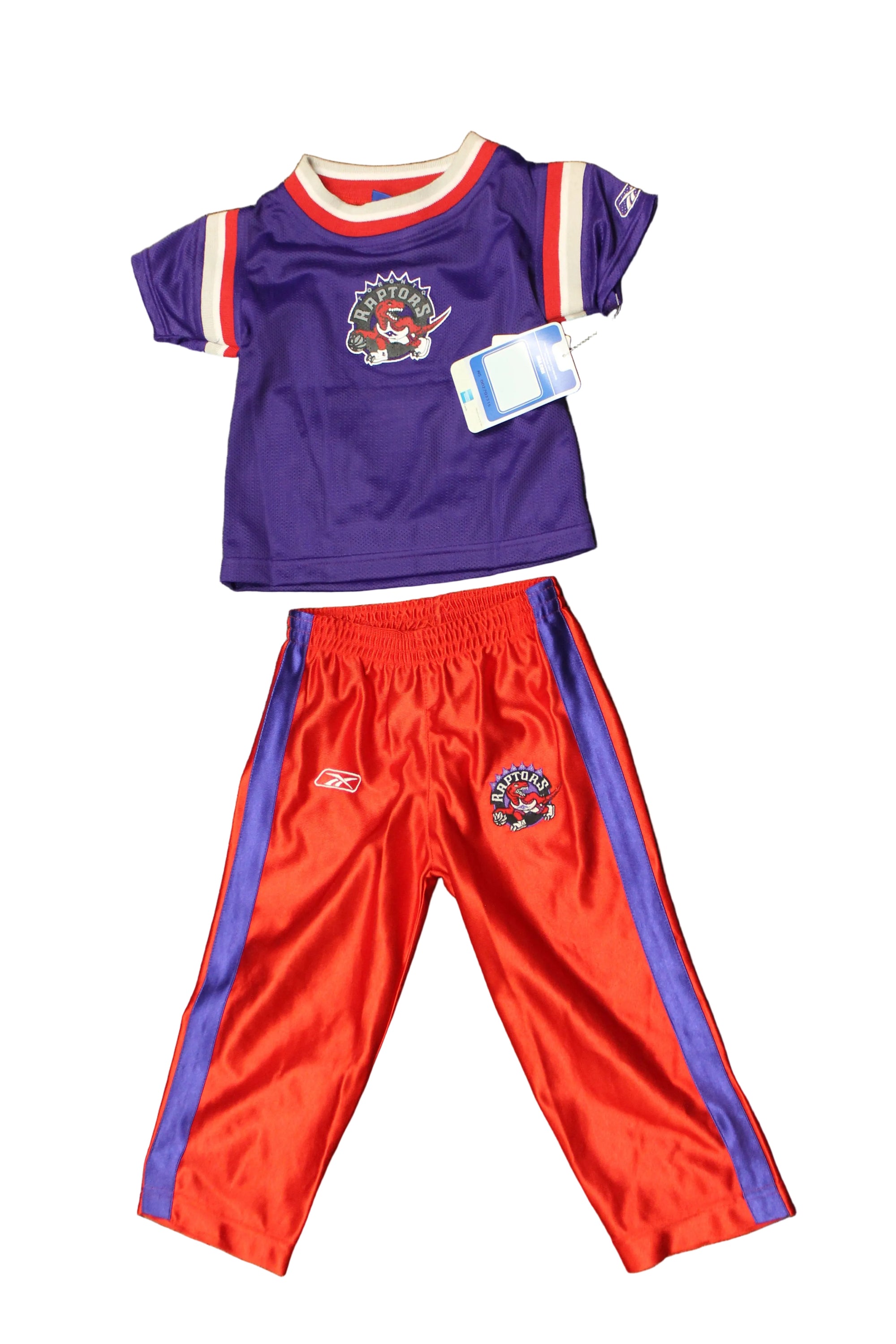 NBA Toronto Reebok Vintage Raptors Toddler 2pc Set - 2T