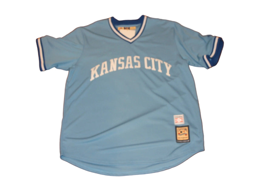 MLB K.C. Royals George Brett #5 Men's Majestic Cooperstown Collection Baseball Jersey
