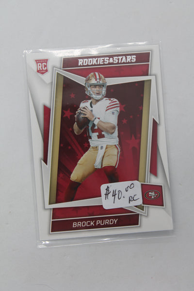 Brock Purdy 2022 Panini Rookies & Stars - Rookies Rookie Card