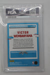 Victor Wembanyama 2023-24 Panini Donruss Rated Rookie Rookie Card PSA MINT 9