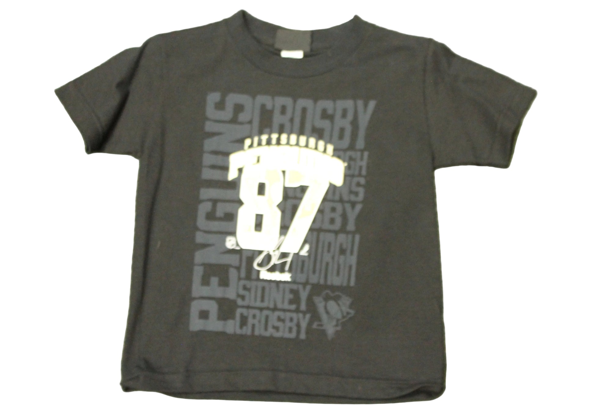 NHL Pittsburgh Penguins Reebok Kids "Crosby #87" Player Tee
