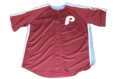 MLB Mike Schmidt Philadelphia Phillies #20 Men's Majestic Cooperstown Collection Baseball Jersey - XLarge