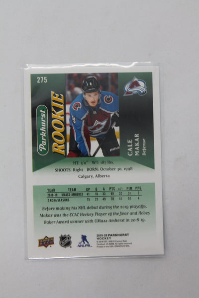 Cale Makar 2019-20 Upper Deck Parkhurst - Rookies - Rookie Card