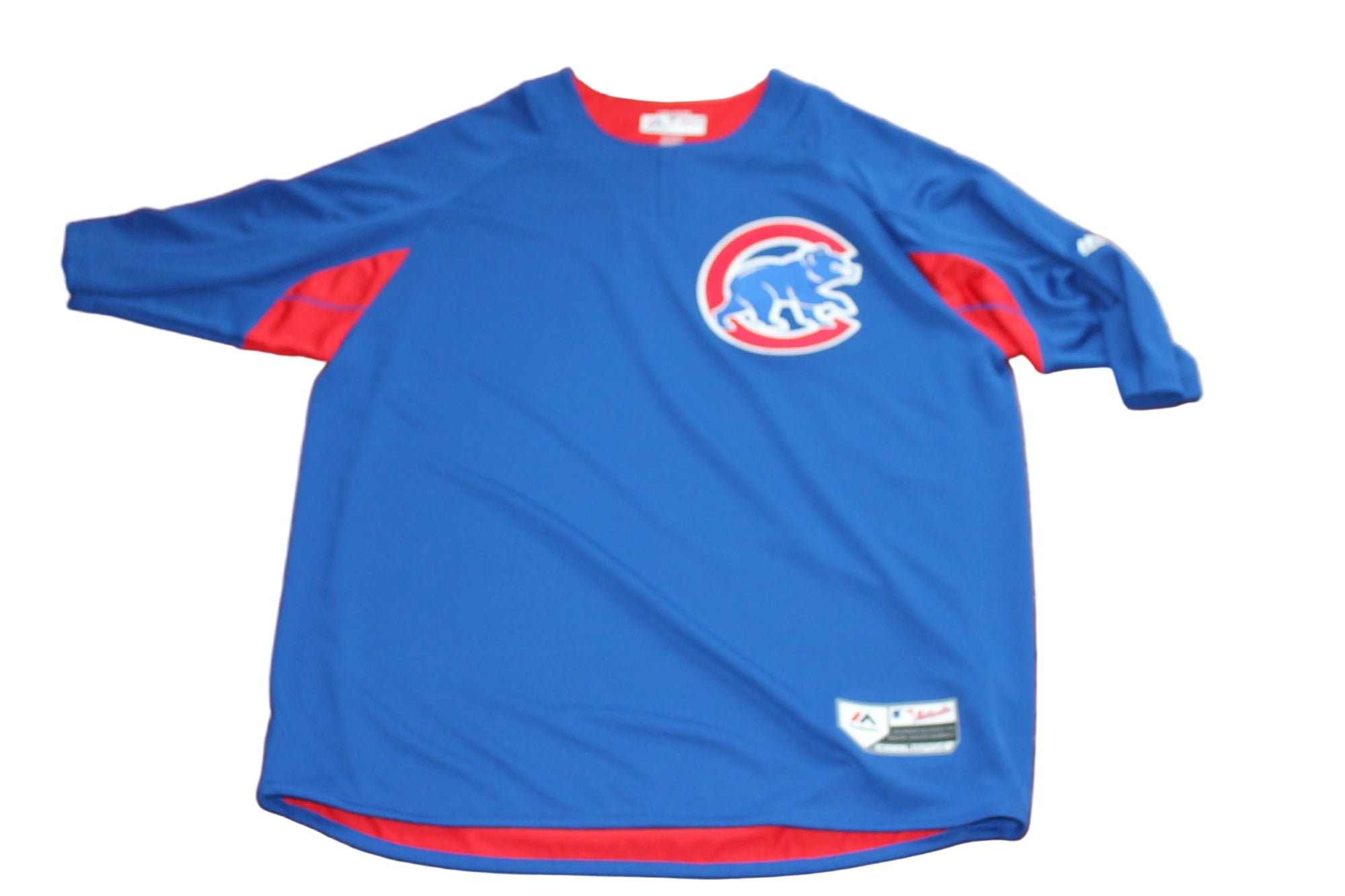 MLB Chicago Cubs Men's Majestic Cool Base Baseball Jersey (Blank Back) - XXLarge