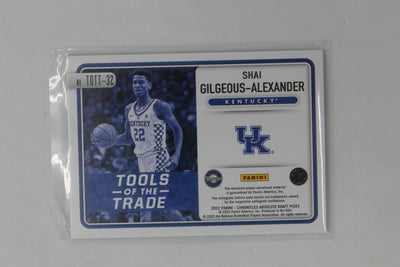 Shai Gilgeous Alexander 2022-23 Panini Chronicles Draft Picks - Jersey Card