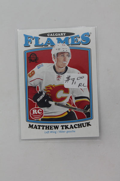 Matthew Tkachuk 2016-17 O-Pee-Chee Rookie Card