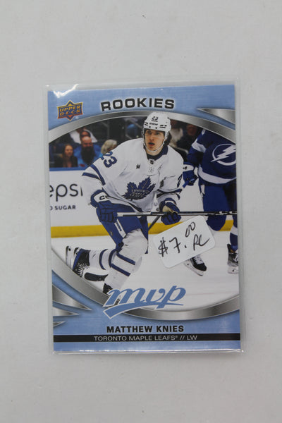 Matthew Knies 2023-24 Upper Deck MVP SP Rookies Rookie Card