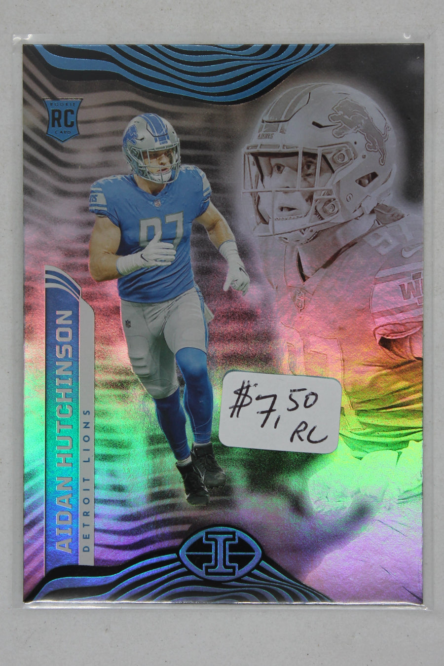 Aidan Hutchinson 2022 Panini Illusions Retail -  Rookie Card