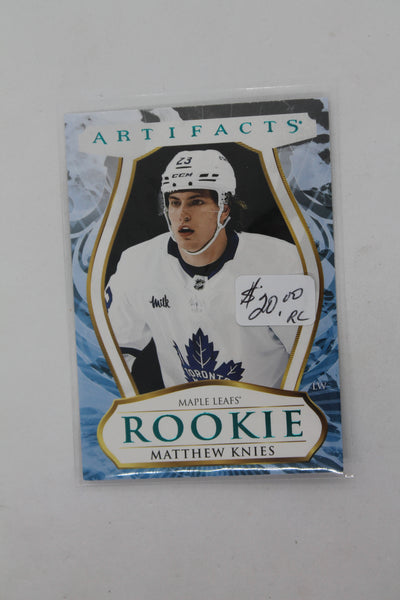 Matthew Knies 2023-24 Upper Deck Artifacts Rookie Card