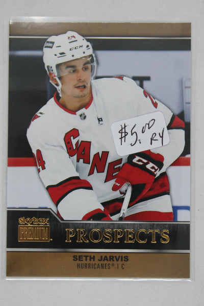 Seth Jarvis 2021-22 Skybox Metal Universe - Premium Prospects #PP-6 - Rookie Year Card
