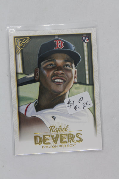 Rafael Devers Topps Gallery Rookie Card