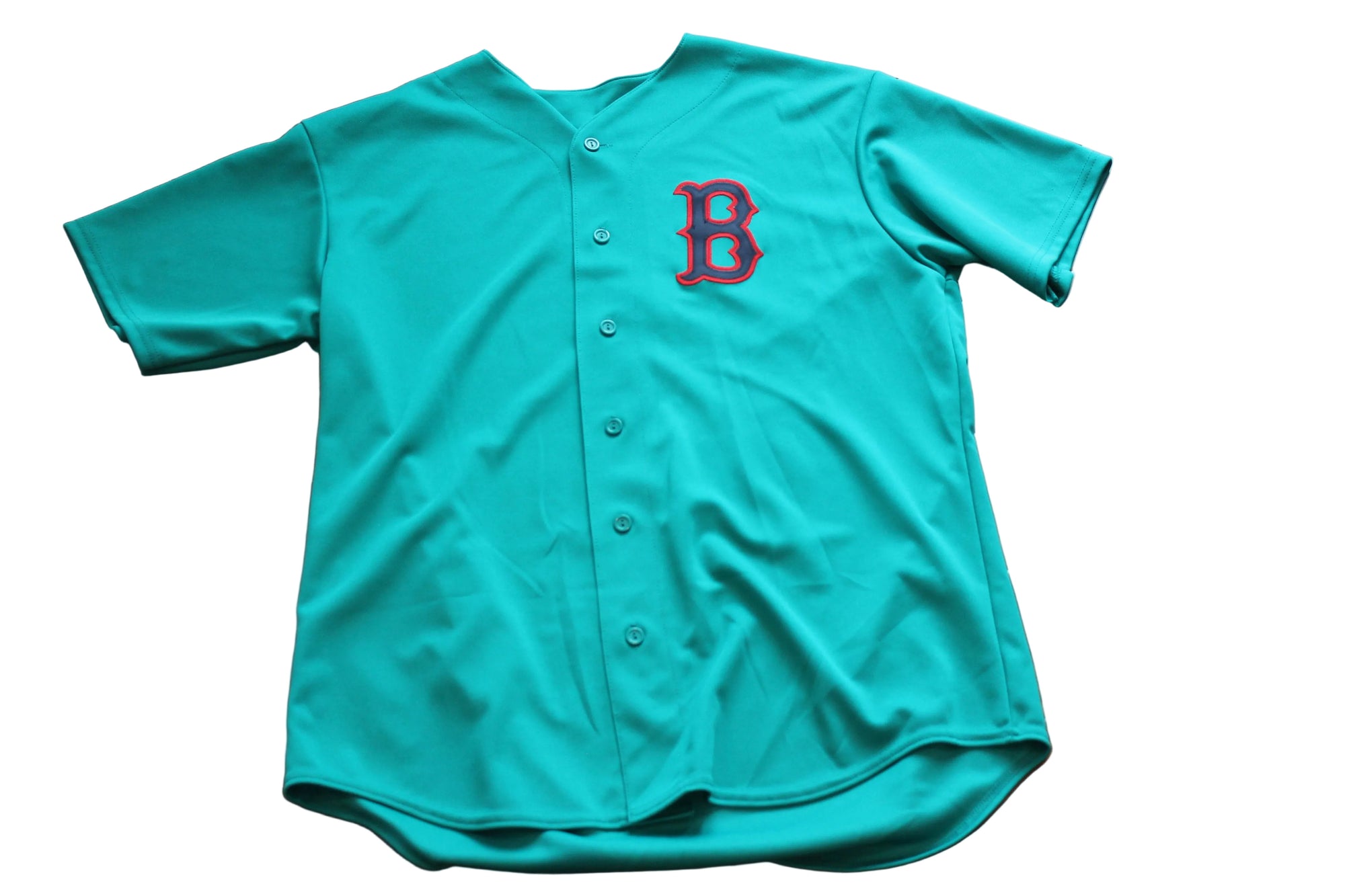 MLB Boston Red Sox Men's Majestic Baseball Jersey - Large (Alternate Colour)