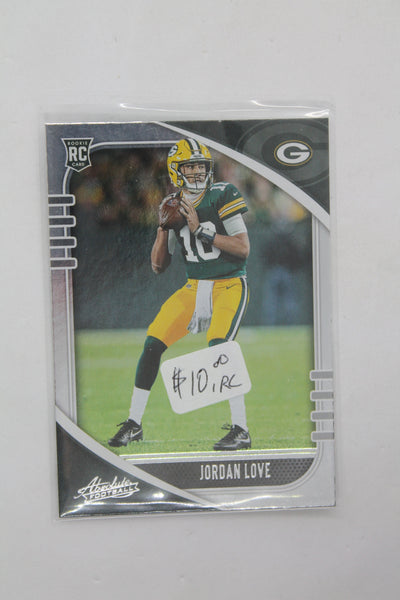 Jordan Love Panini Absolute Rookie Card