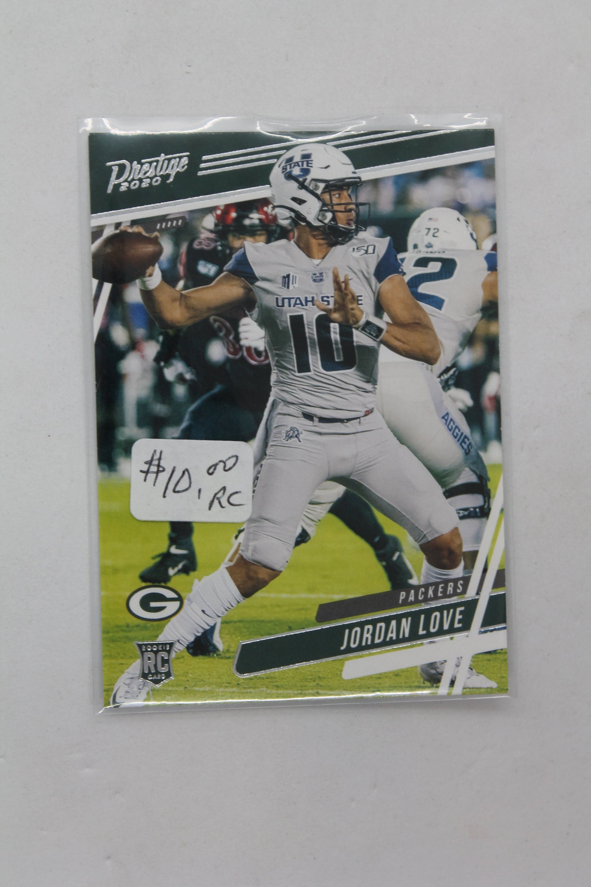 Jordan Love Panini Prestige Rookie Card