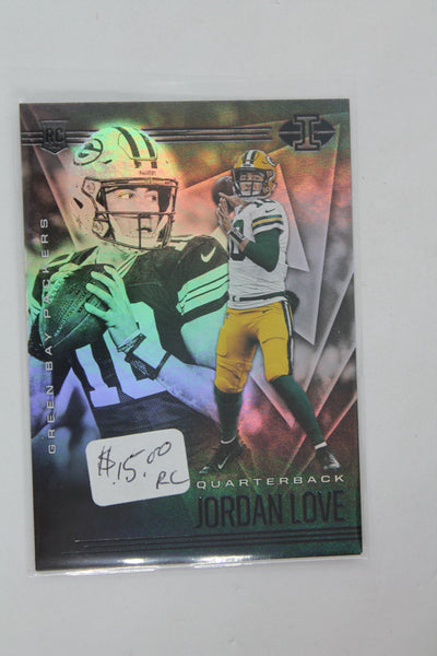 Jordan Love Panini Illusions Rookie Card