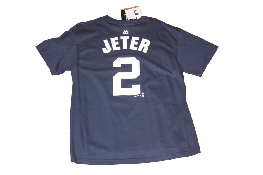 MLB New York Yankees Men's Derek Jeter #2 Tee - Majestic