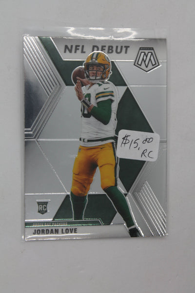 Jordan Love Panini Mosaic Rookie Card