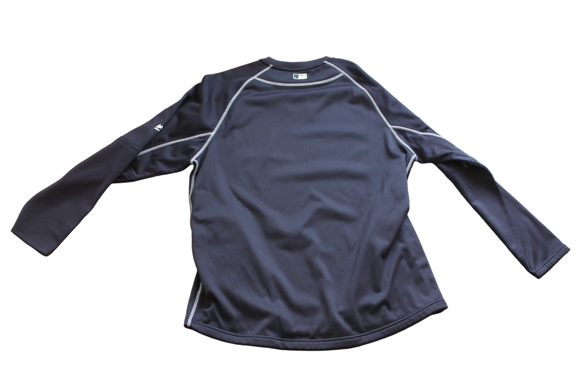 MLB New York Yankees Men's Long Sleeve  - Majestic - Authentic Collection - Large