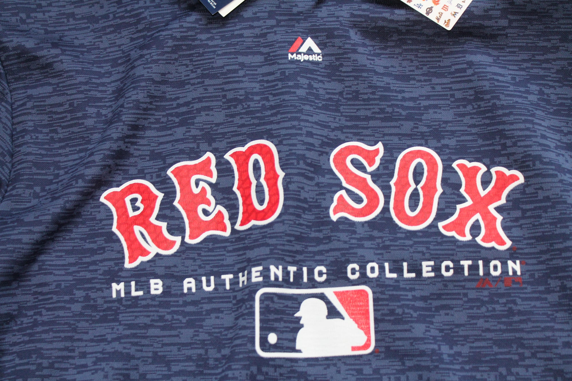 MLB Boston Red Sox Men's Therma Base Hoodie - Majestic Authentic Collection