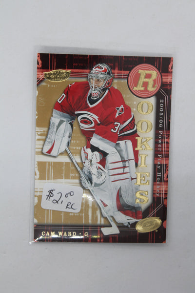 Cam Ward 2005-06 Upper Deck Power Play Rookie Card