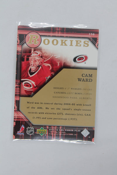 Cam Ward 2005-06 Upper Deck Power Play Rookie Card