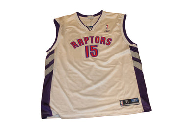 NBA Toronto Raptors Men's Reebok Vince Carter #15 Jersey - XLarge